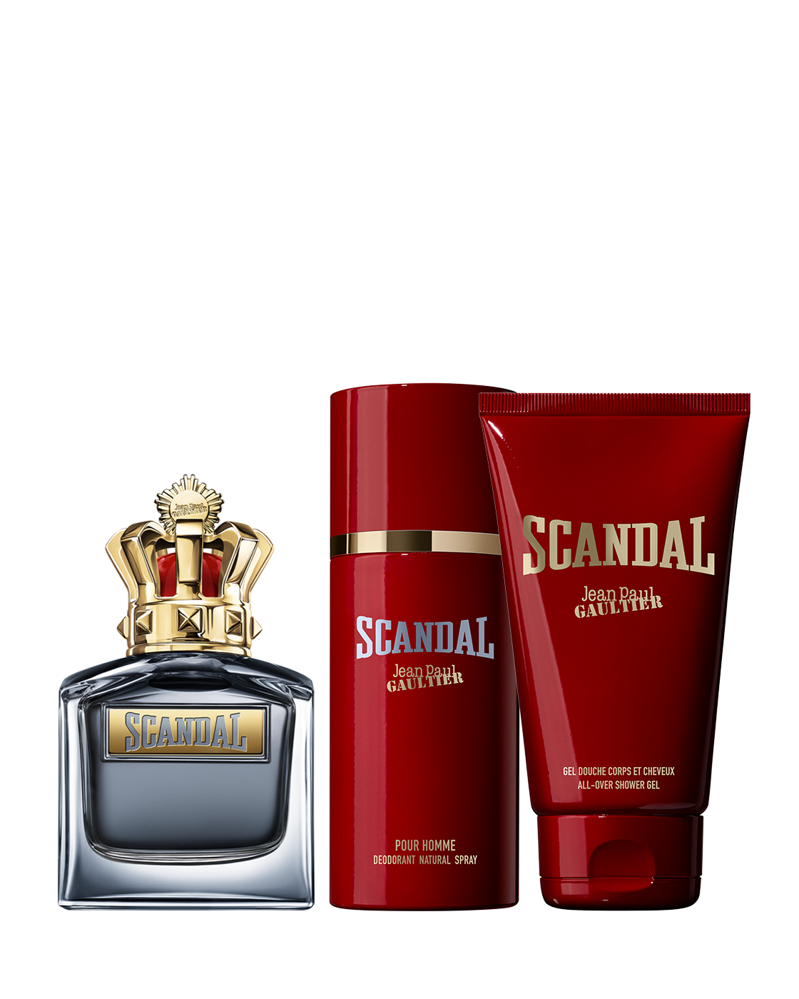 Scandal pour Homme eau de Toilette Christmas Gift Set, Deodorant